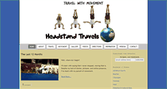 Desktop Screenshot of headstandtravels.com